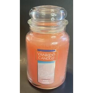 NEW Pink Sands Yankee Candle Large Jar Candle 22oz